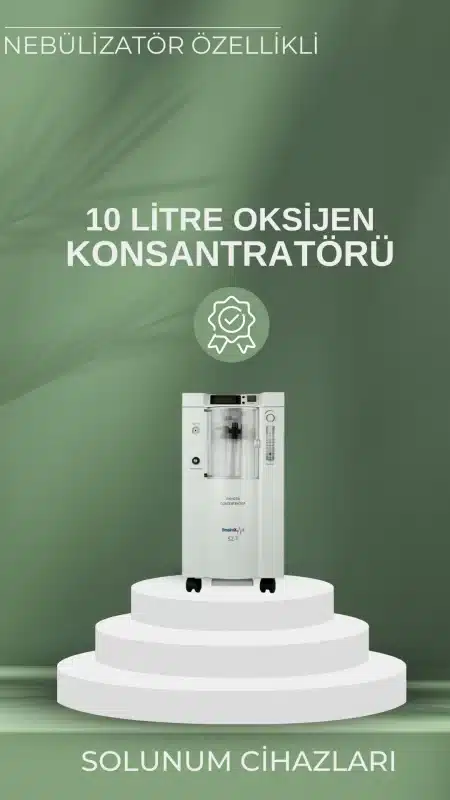 10 Litre Oksijen Konsantratörü